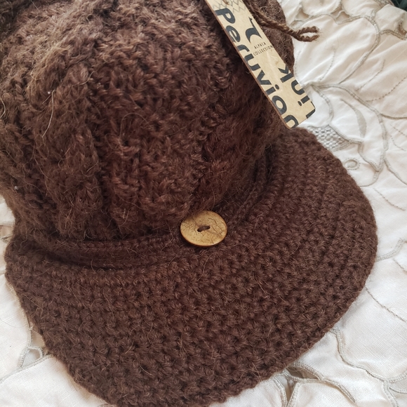 💯% Alpaca Cable knit Hat - Washable! - Picture 4 of 5